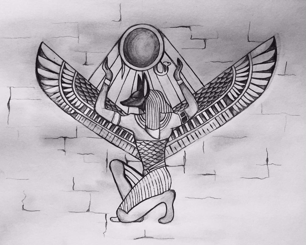 Anubis Tattoo by UnicornKiddo on DeviantArt