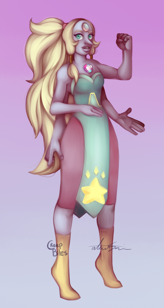 Opal ayyy biggest and first full body figure I've ever painted...amazing