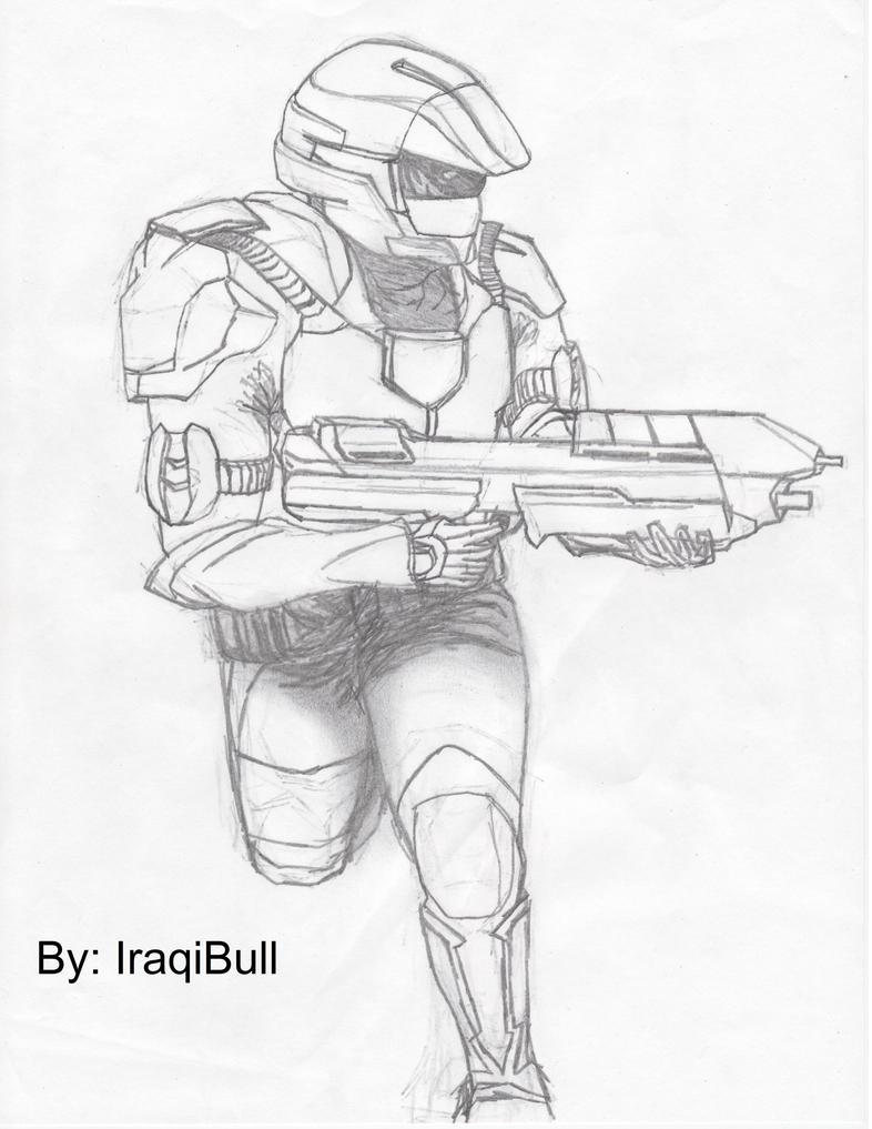 Halo 3 Trooper Running by iraqibull on DeviantArt