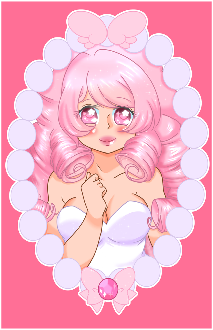 Just a new series of prints I'd like to start and of course I started with my favorite character: Rose Quartz. I don't own the character, just the art piece itself.