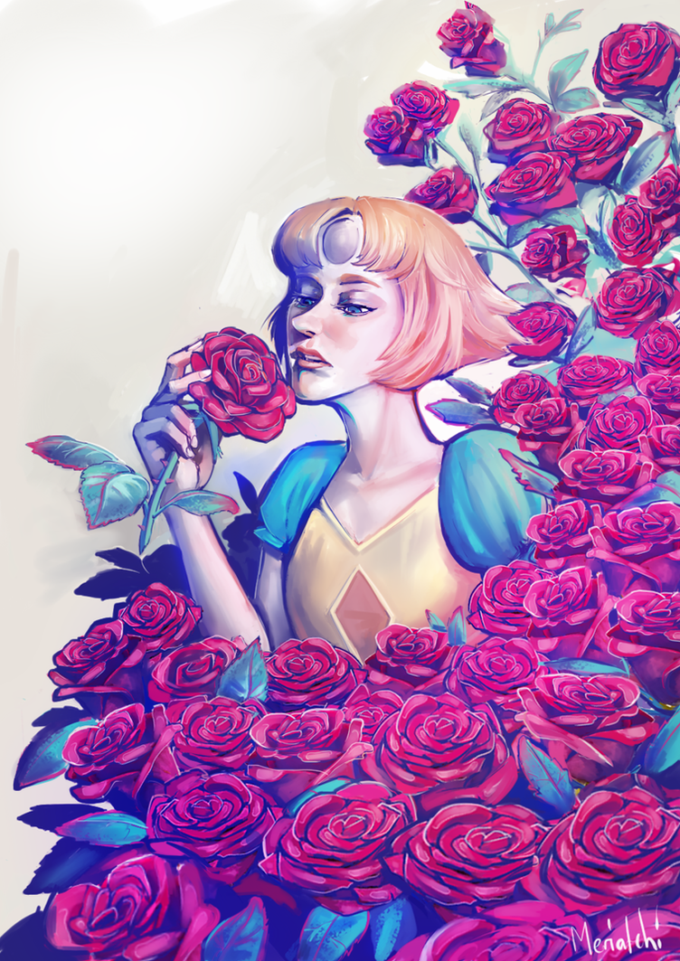 Finally my Pearl is finished <3 All those roses killed me. I can´t wait to see new episodes.