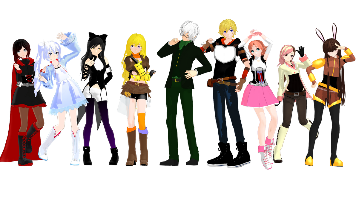 (MMDxRWBY) Team RWBY Volume 4 Edition -DOWNLOAD- by 