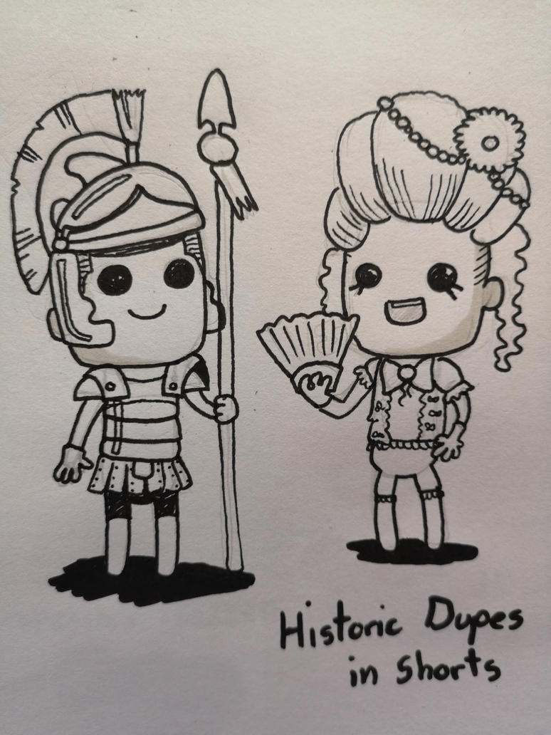 historic_dupes_in_shorts_by_milleniumcou